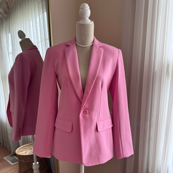 Trina Turk Jackets & Blazers - Trina Turk Pink Blazer Size 2